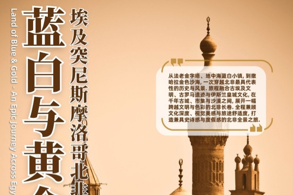 蓝自景黄金之地 北非三国17国13晚文明之旅