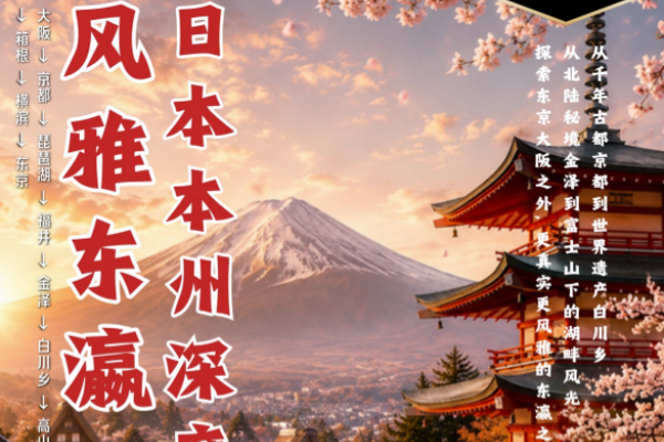 风雅东瀛日本本州深度13天