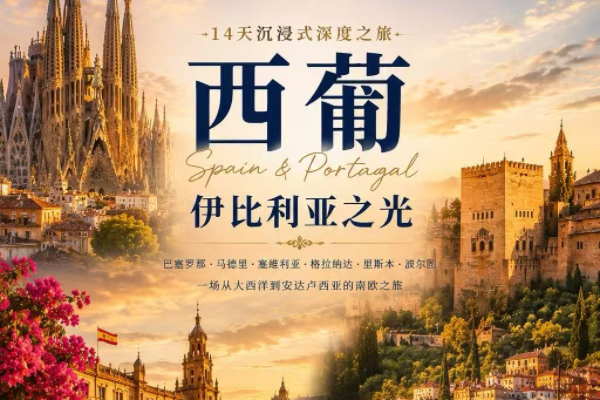 西班牙葡萄牙两国深度14日游